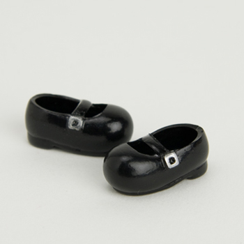 [11SH-F002B-G]11cm Forehead shoes Black with Magnet