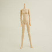 [23BD-F02-G]23cm Obitsu Body SBH Female Breast Size S (with Magnet) White Skin Color