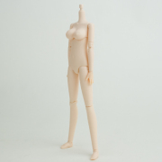 [25BD-F03-G]25cm Obitsu Body Breast Size L with Magnet White Skin Color