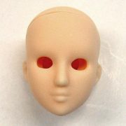 [27HD-F06-E]06 Head with Eye Orbits 1 piece White Skin Color