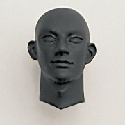 [27HD-R01R]Skin Head Type Black Color