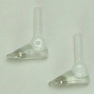 [27RP-F01C-26]Foot Parts for 27cm Obitsu Body with Magnet (Left and Right) Clear Color