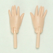 [27RP-F01-23]Hand Parts for 27cm Obitsu Body Female (Left and Right) White Skin Color