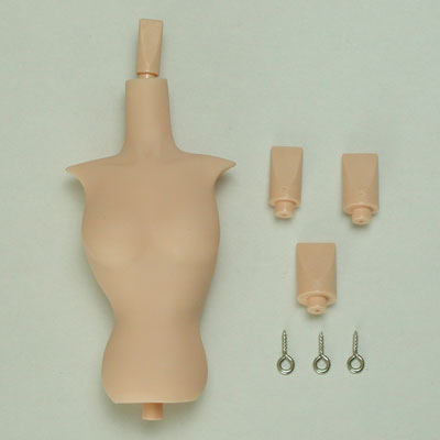 [27RP-F02-21]Upper Body and Neck Parts set for 27cm Obitsu Body Soft Breast S