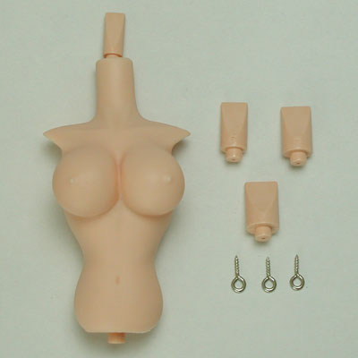 [27RP-F04-21]Upper Body and Neck Parts set for 27cm Obitsu Body Soft Breast L