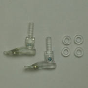 [27RP-M02B-27]Real Legs (with MG) Left and Right and Extension Rings (4 pieces) Clear Color