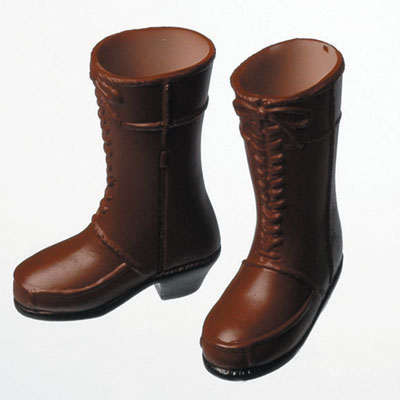 [27SH-F004D]Short Boots(Female) Chocolate