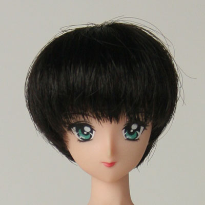 [27WG-M01-02]1/6 Wig M Short　Dark Brown