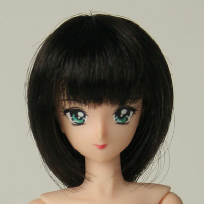 [27WG-M02-02]1/6 Wig M Semi-Long Dark Brown