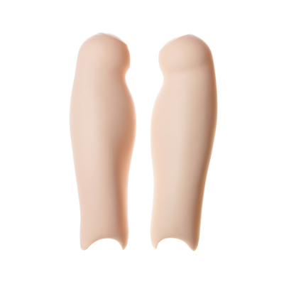 48cm Soft Vinyl Skin Thighs 481 (Left and Right) White Skin Color