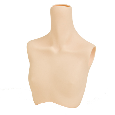 [50AC-FS002W]50cm Soft Vinyl Skin Soft Bust Parts S White Skin Color