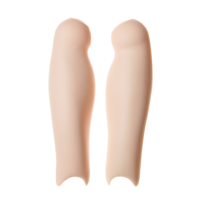 [50RP-F01WS-24]50cm Soft Vinyl Skin Thigh Parts 501（Left and Right） White Skin Color