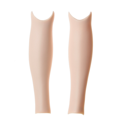 [50RP-F01WS-25]50cm Soft Vinyl Skin Shin Parts 501（Left and Right） White Skin Color