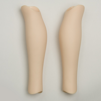 [55RP-M01WS-25]Shin Parts for 55cm Obitsu Body(boy) Left and Right White Skin Color