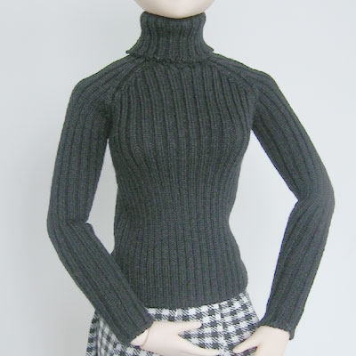 [60AC-FC007B]Sweater Black