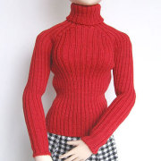 [60AC-FC007B]Sweater Red