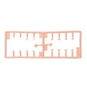 [60AC-FP001]Hole Caps Kit for Screw Holes White Skin Color