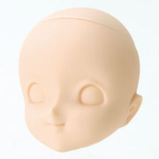 [60HD-F05]Head Figure Smile White Skin Color