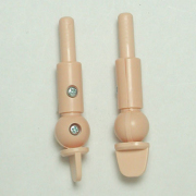 [60RP-F01-25]Wrist Parts 601 Left and Right White Skin Color