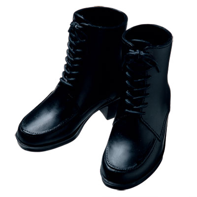 [60SH-F004B-G]Short Boots with Magnet Black