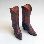 [60SH-F006M-G]Boots with Magnet Brown