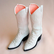 [60SH-F006M-G]Boots with Magnet White