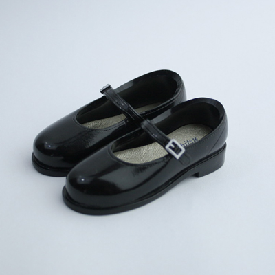 [60SH-F008B-G]Shoes (Black) with Magnet