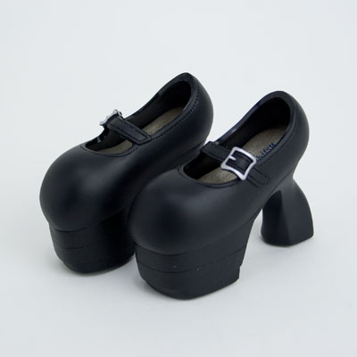 [60SH-F009B-G]HARUKA Shoes Black with Magnet