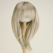 [60WG-L02-BK]Wig L Semi-Long Silver