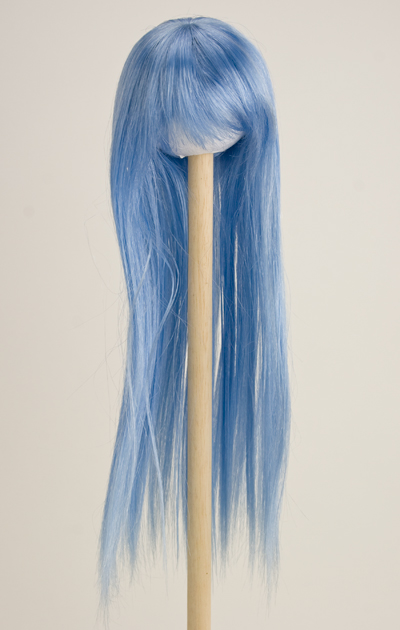 [60WG-L05-LB]Wig L Long Straight Light Blue