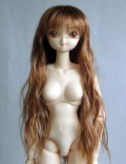 [60WG-M03-02]Wig M Long Maroon Brown