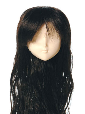 [60WG-S03-02]Wig S Long Dark Brown